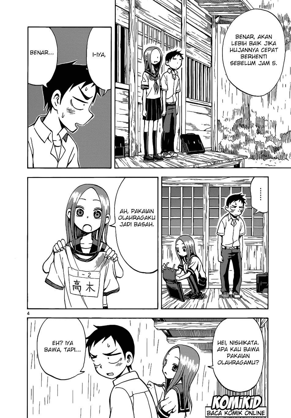 Karakai Jouzu no Takagi-san Chapter 10 Bahasa Indonesia