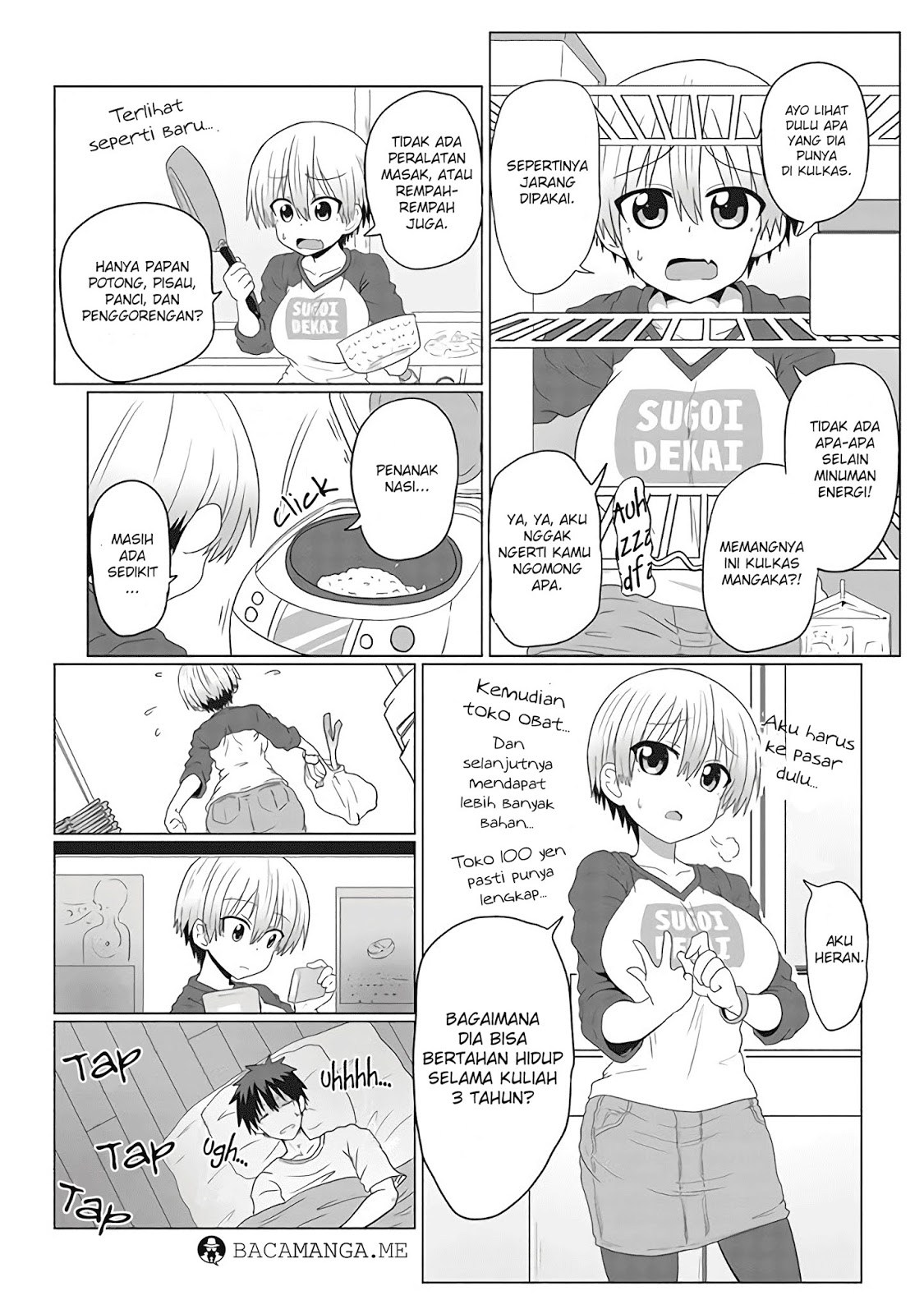 Uzaki-chan wa Asobitai! Chapter 08 Bahasa Indonesia