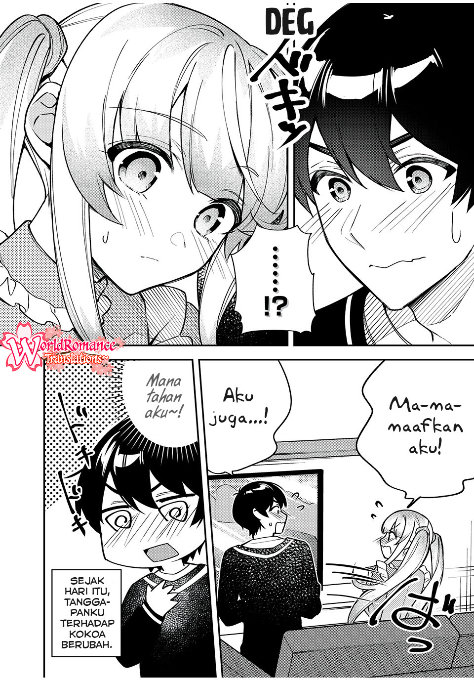 Shitsurengo, Kenaku Datta Osananajimi ga Sato Kashi Mitai ni Amai ~ Sugar After Bitter ~ Chapter 09 Bahasa Indonesia