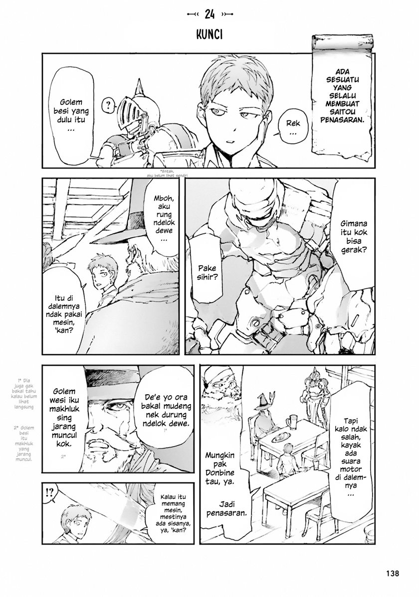 Handyman Saitou In Another World Chapter 24 Bahasa Indonesia