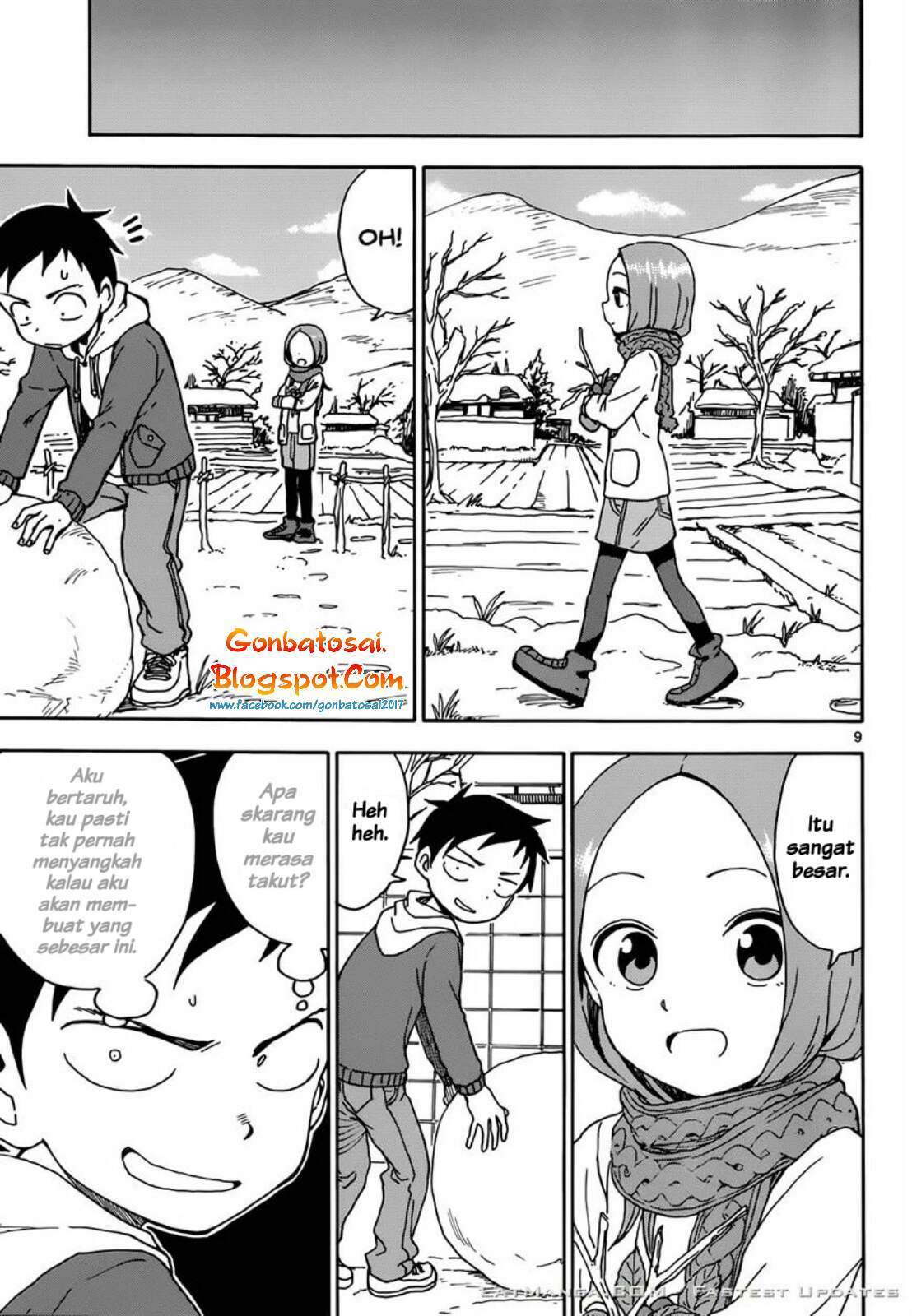 Karakai Jouzu no Takagi-san Chapter 62 Bahasa Indonesia