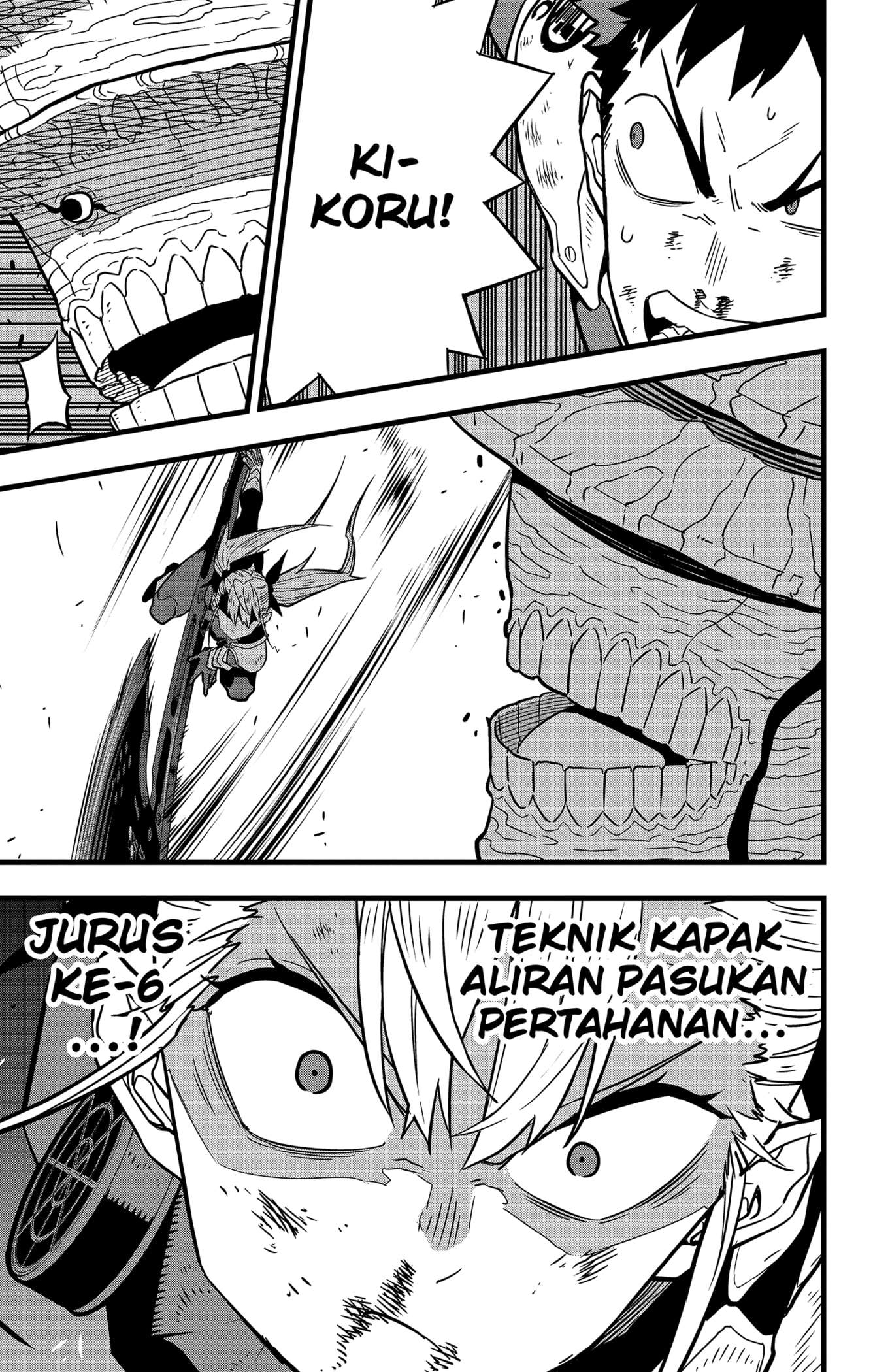 8Kaijuu Chapter 45 Bahasa Indonesia