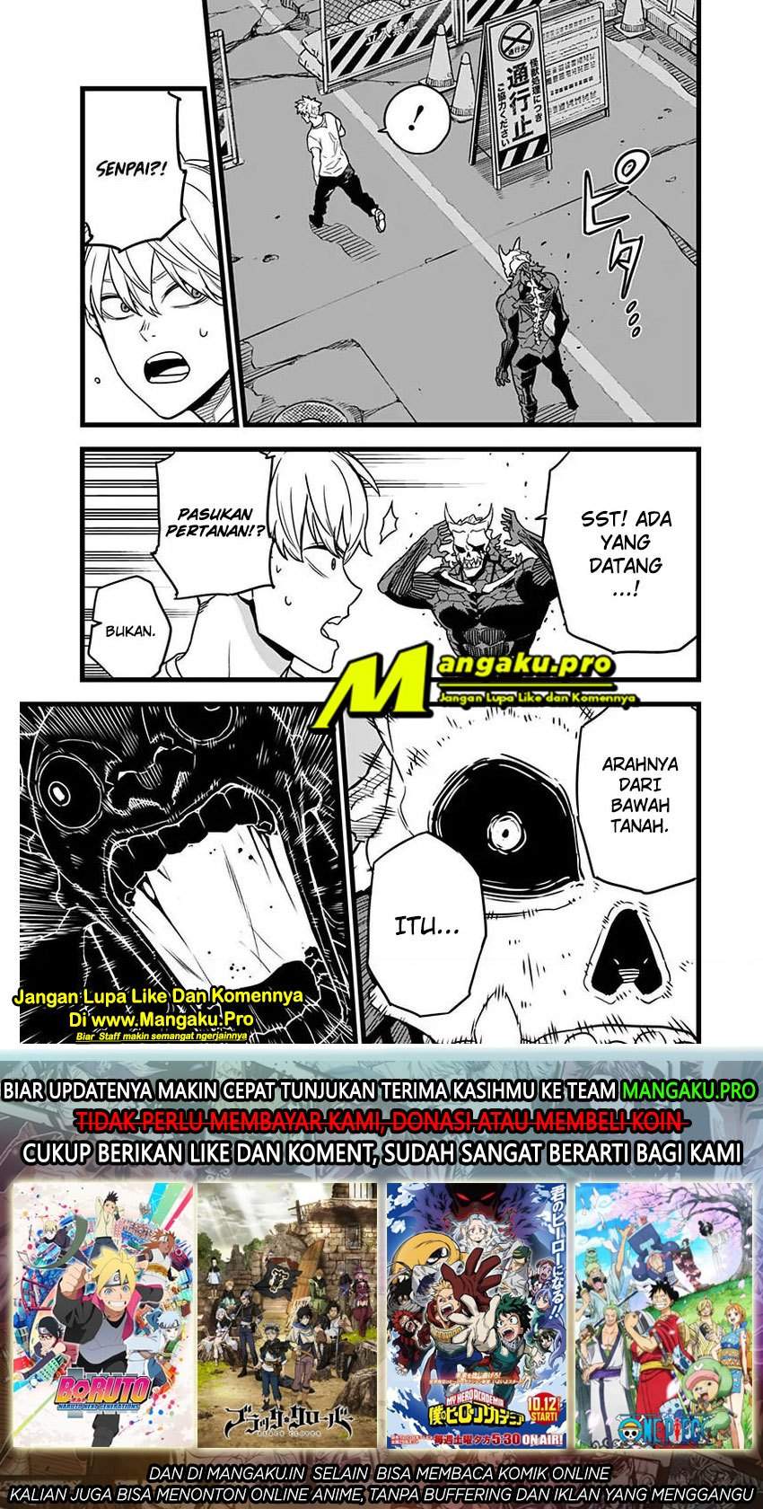 8Kaijuu Chapter 02.1 Bahasa Indonesia