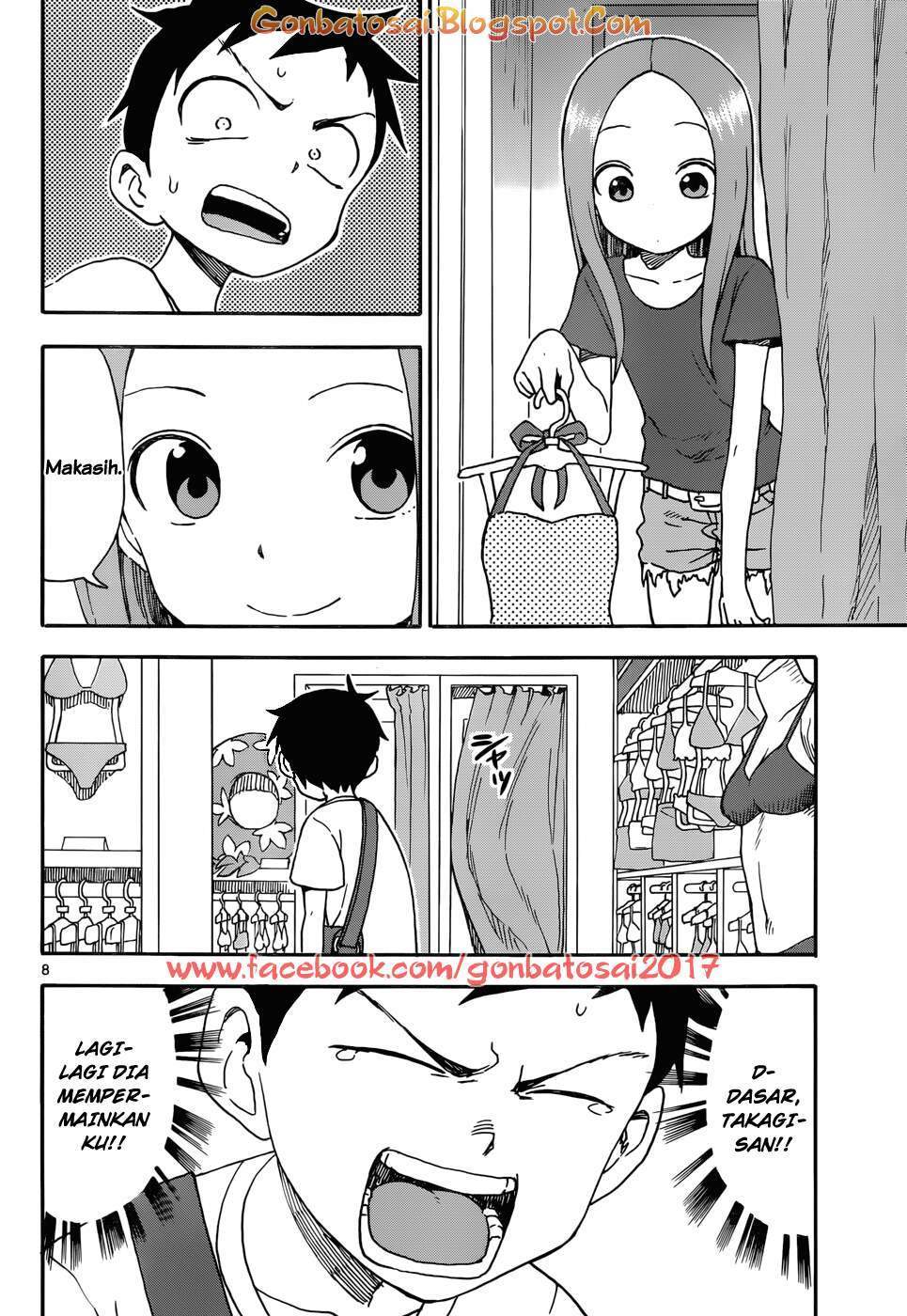 Karakai Jouzu no Takagi-san Chapter 39 Bahasa Indonesia