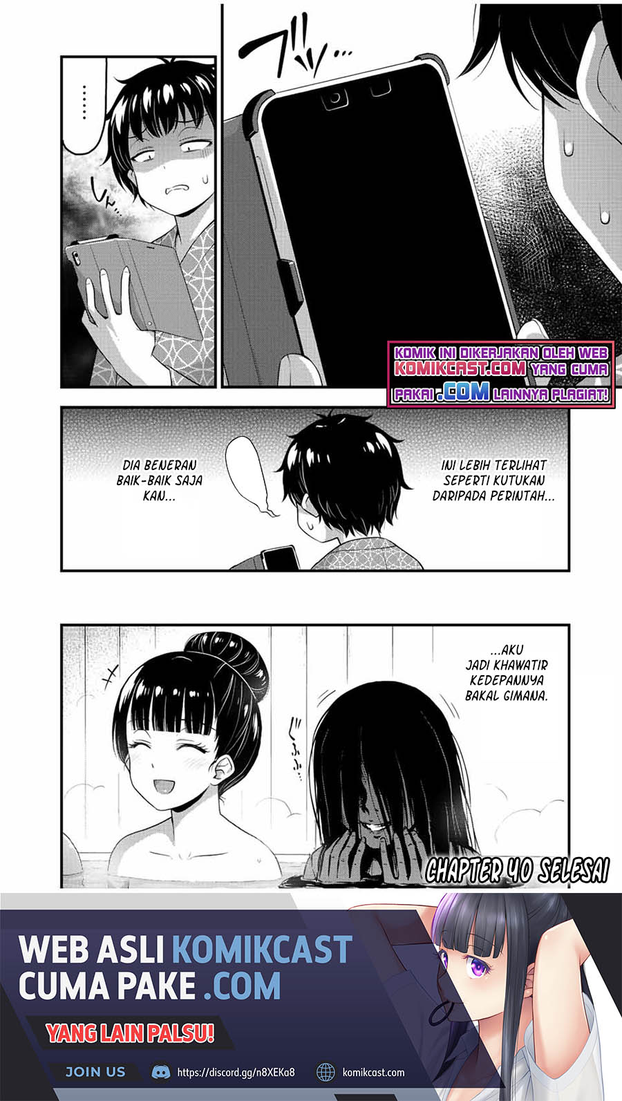 Sore wa Rei no shiwaza desu Chapter 40 Bahasa Indonesia