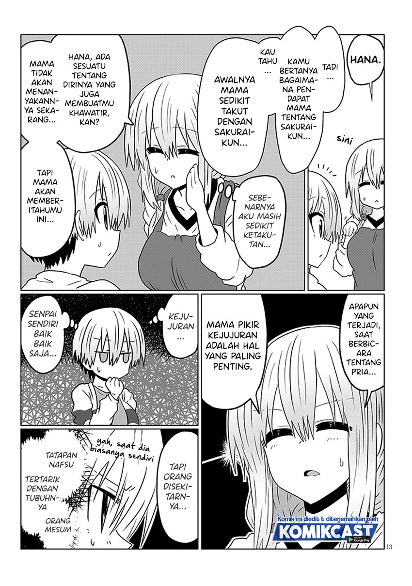 Uzaki-chan wa Asobitai! Chapter 45 Bahasa Indonesia