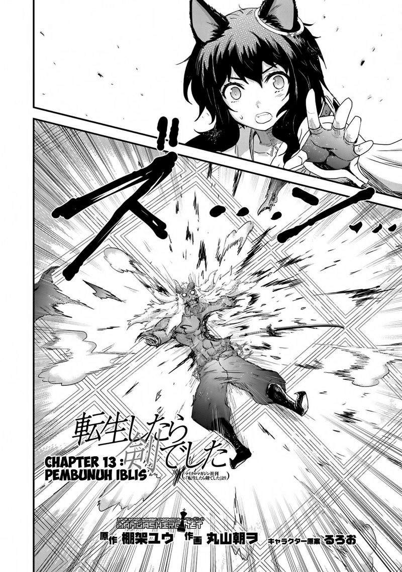 Tensei Shitara Ken Deshita Chapter 13 Bahasa Indonesia