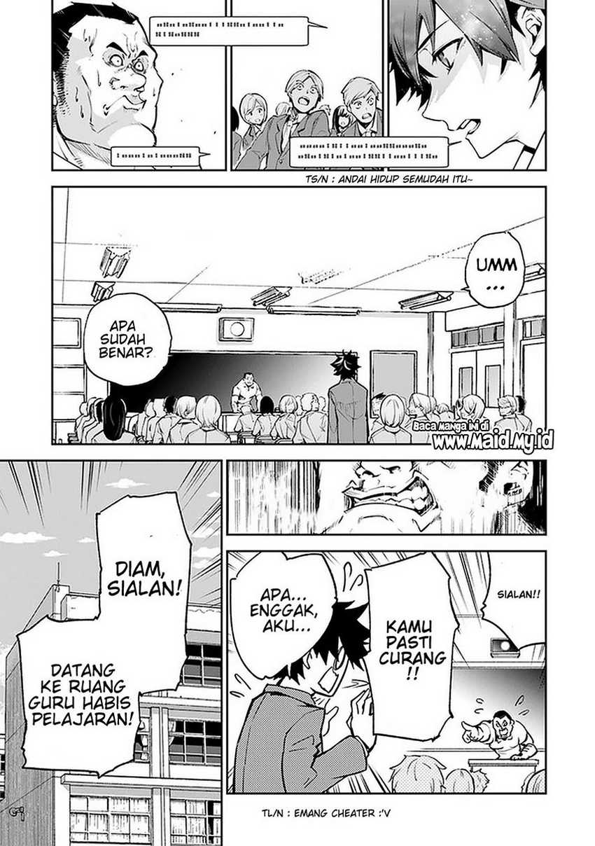 Isekai de Cheat Skill o Te ni Shita Ore wa, Genjitsu Sekai o mo Musou Suru – Level Up wa Jinsei o Kaeta Chapter 6 Bahasa Indonesia