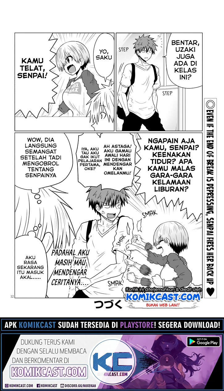 Uzaki-chan wa Asobitai! Chapter 35 Bahasa Indonesia