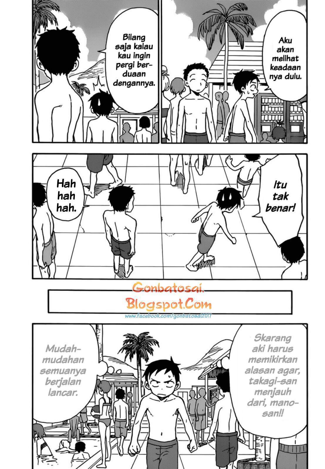 Karakai Jouzu no Takagi-san Chapter 58 Bahasa Indonesia