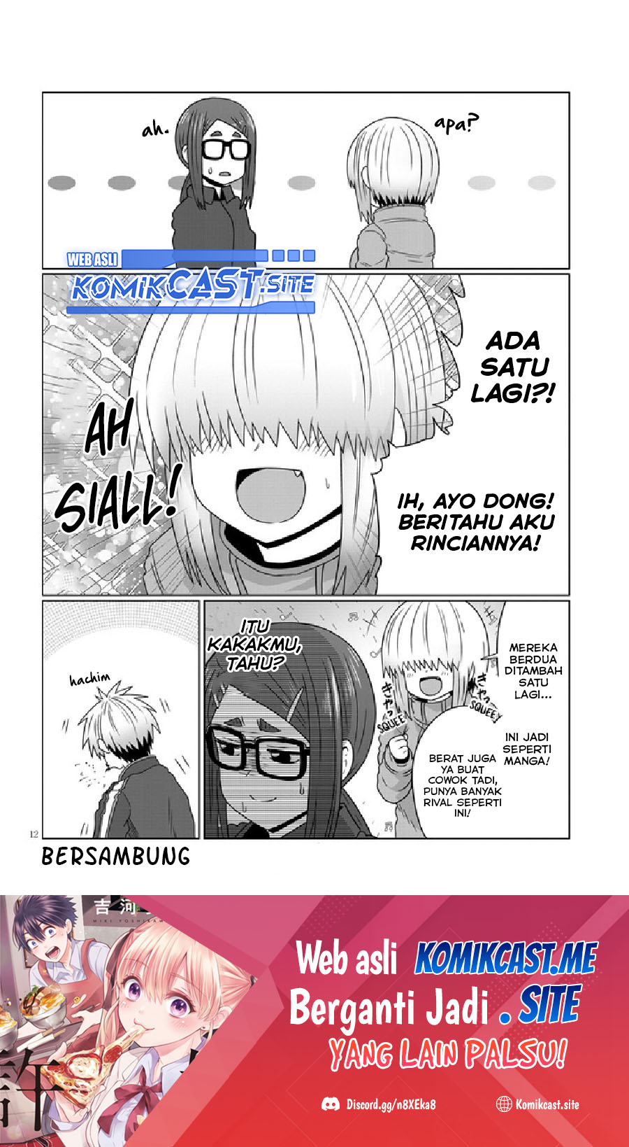 Uzaki-chan wa Asobitai! Chapter 88 Bahasa Indonesia