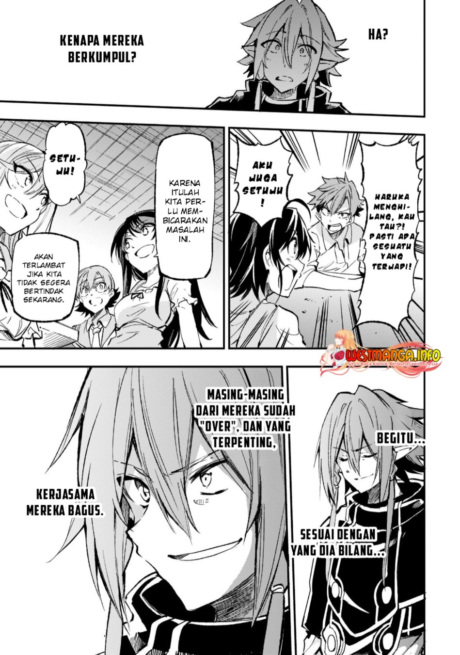 Hitoribocchi no Isekai Kouryaku Chapter 167 Bahasa Indonesia