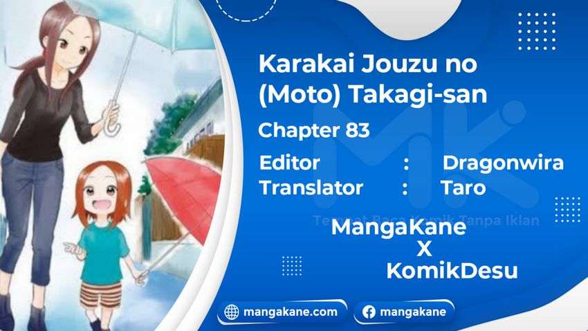 Karakai Jouzu no (Moto) Takagi-san Chapter 83 Bahasa Indonesia