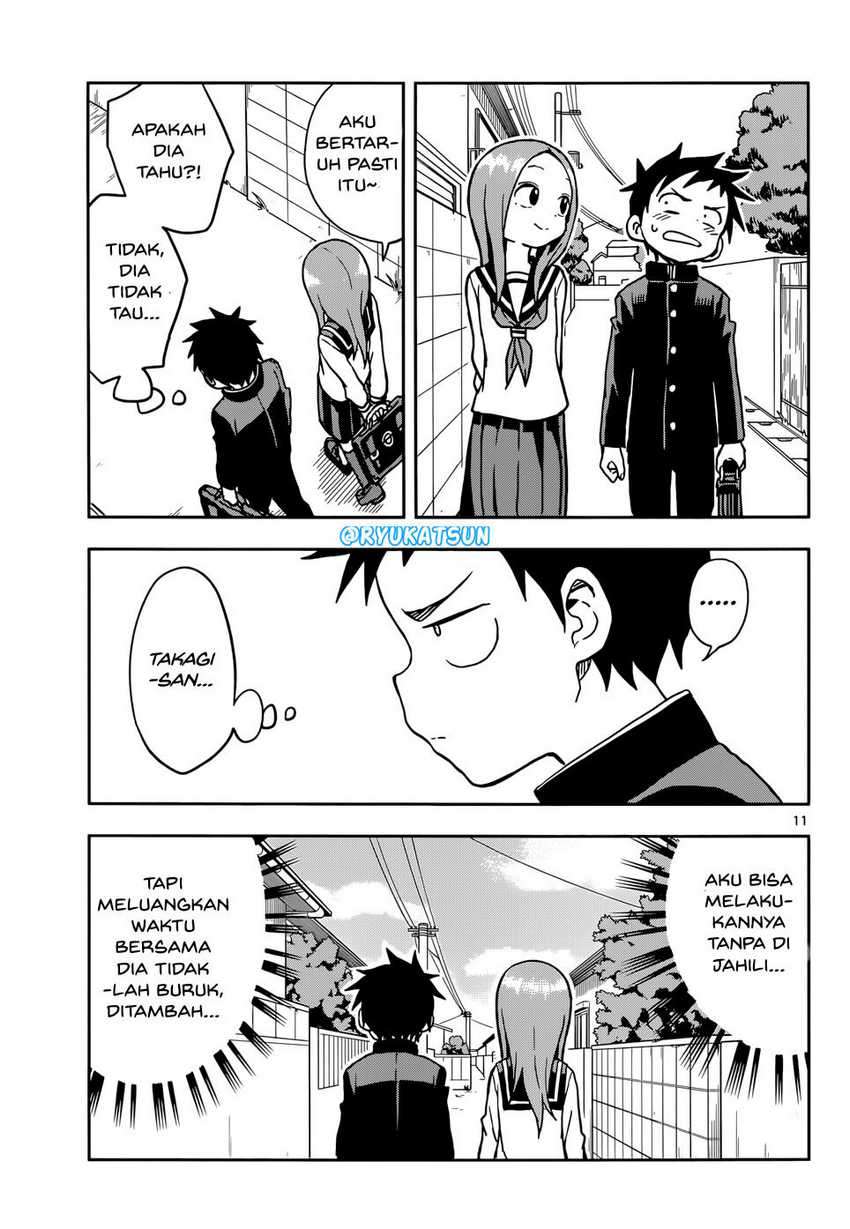 Karakai Jouzu no Takagi-san Chapter 108 Bahasa Indonesia