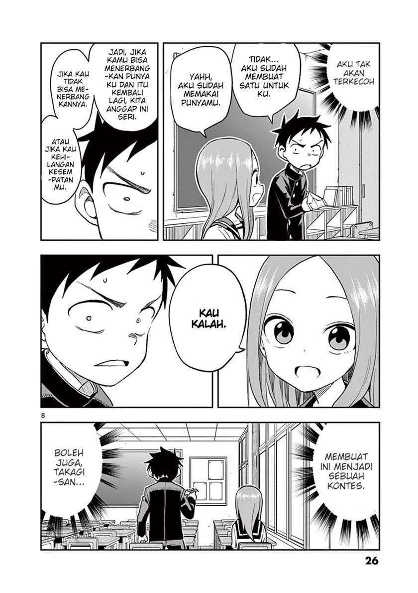 Karakai Jouzu no Takagi-san Chapter 130 Bahasa Indonesia