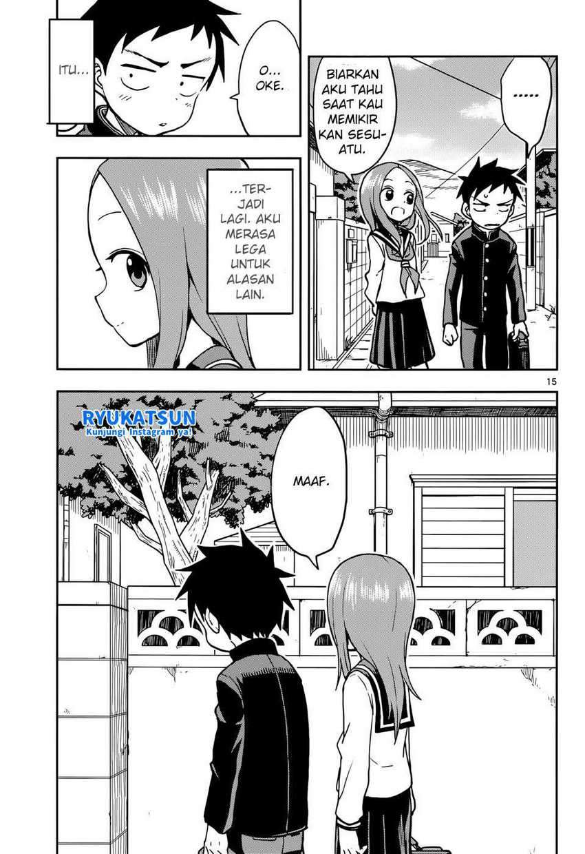 Karakai Jouzu no Takagi-san Chapter 118 Bahasa Indonesia