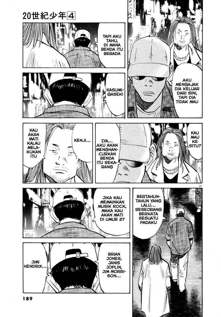 20th Century Boys Chapter 42 Bahasa Indonesia