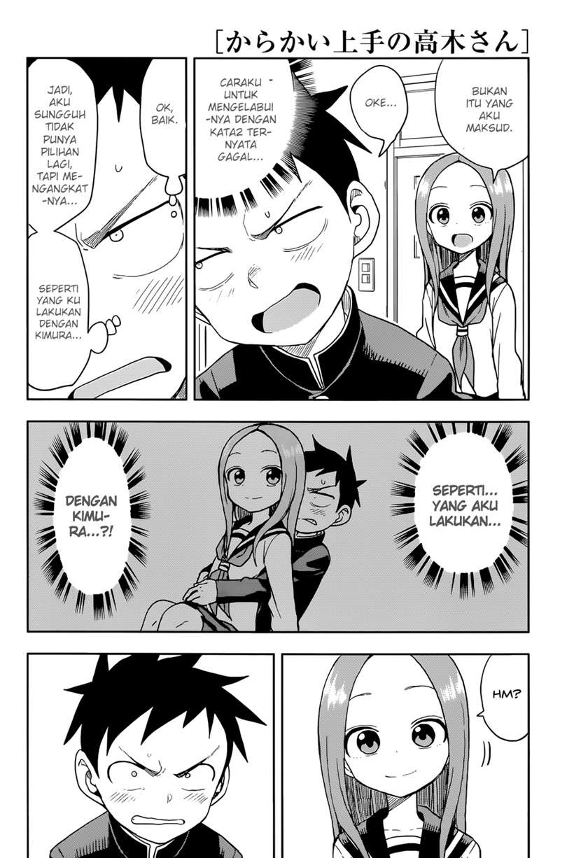 Karakai Jouzu no Takagi-san Chapter 137 Bahasa Indonesia