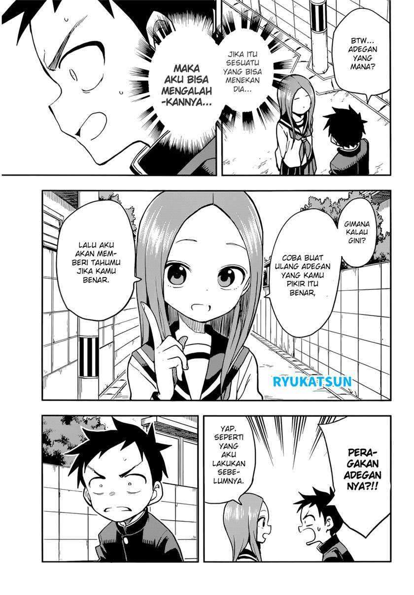 Karakai Jouzu no Takagi-san Chapter 132 Bahasa Indonesia