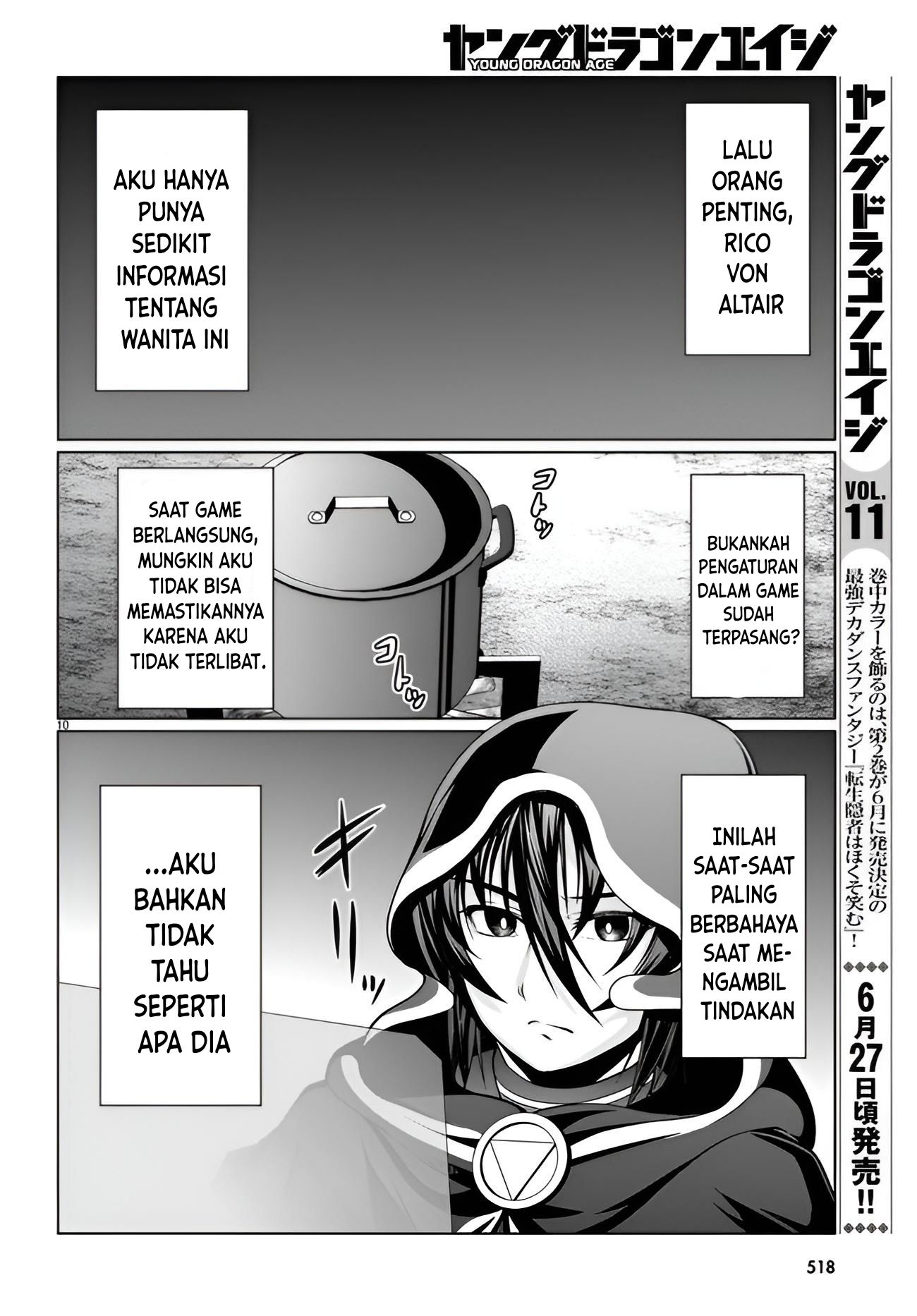 Tensei Inja Wa Hokusoemu Chapter 10 Bahasa Indonesia