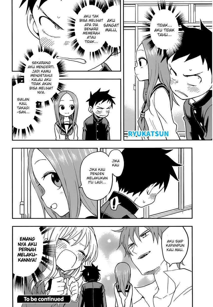 Karakai Jouzu no Takagi-san Chapter 132 Bahasa Indonesia