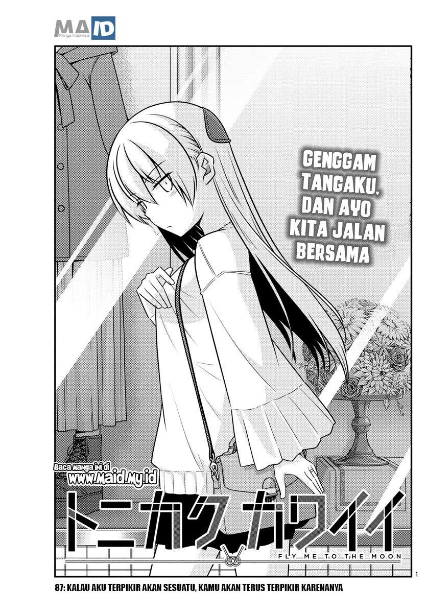 Tonikaku Kawaii Chapter 87 Bahasa Indonesia