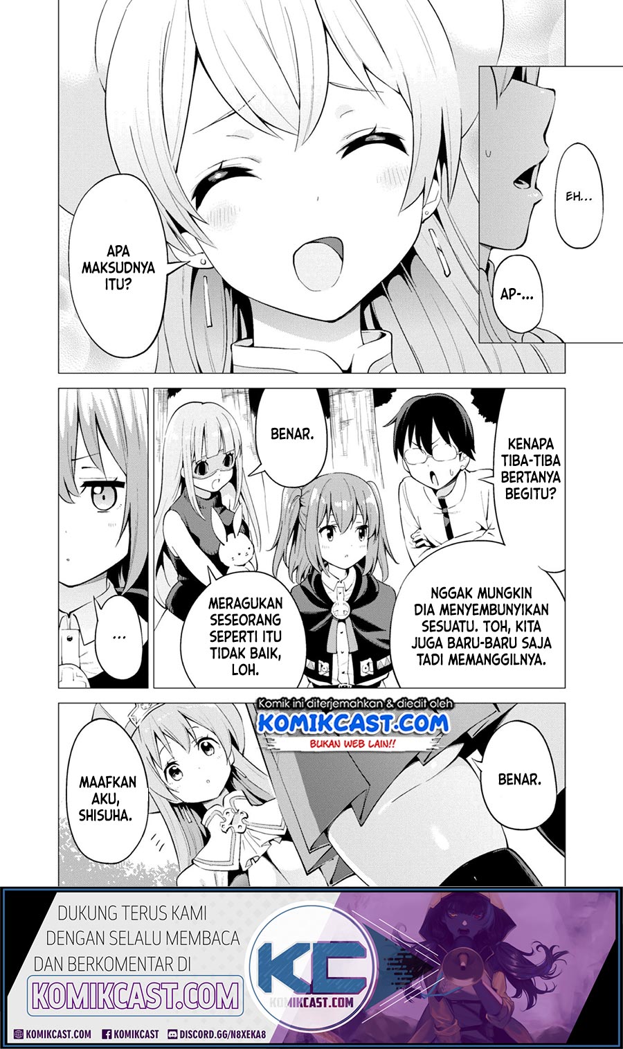 Gacha wo Mawashite Nakama wo Fuyasu Saikyou no Bishoujo Gundan wo Tsukuriagero Chapter 19 Bahasa Indonesia