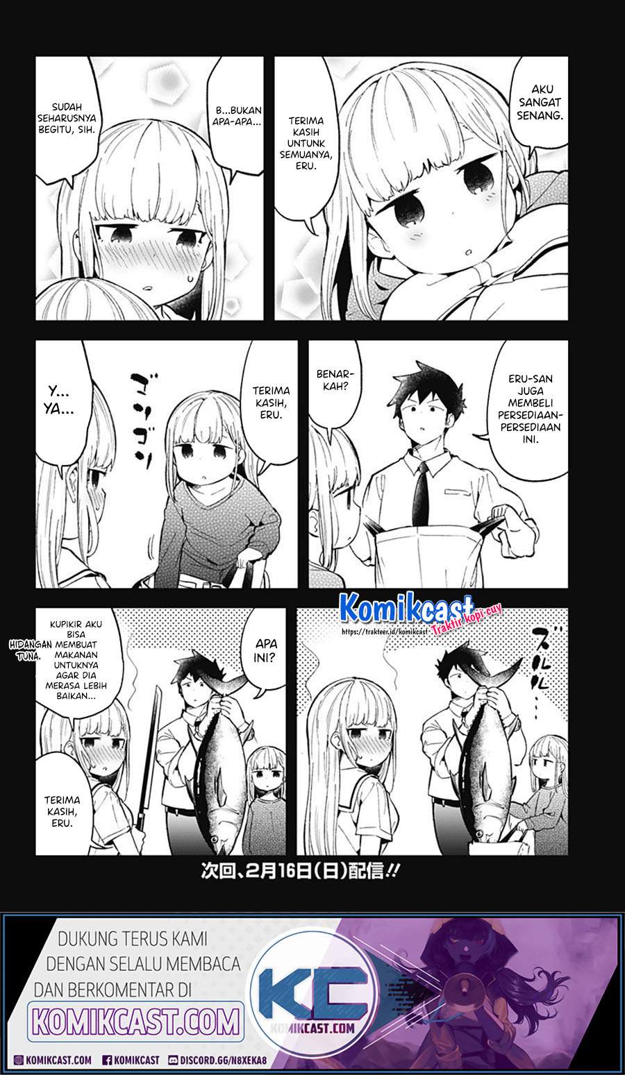 Aharen-san wa Hakarenai Chapter 83 Bahasa Indonesia