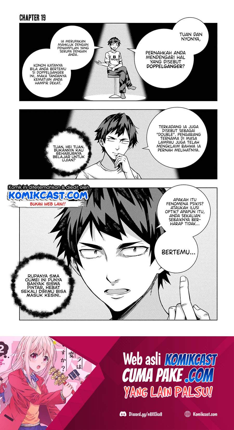 Is it Tough Being a Friend? Chapter 19 Bahasa Indonesia