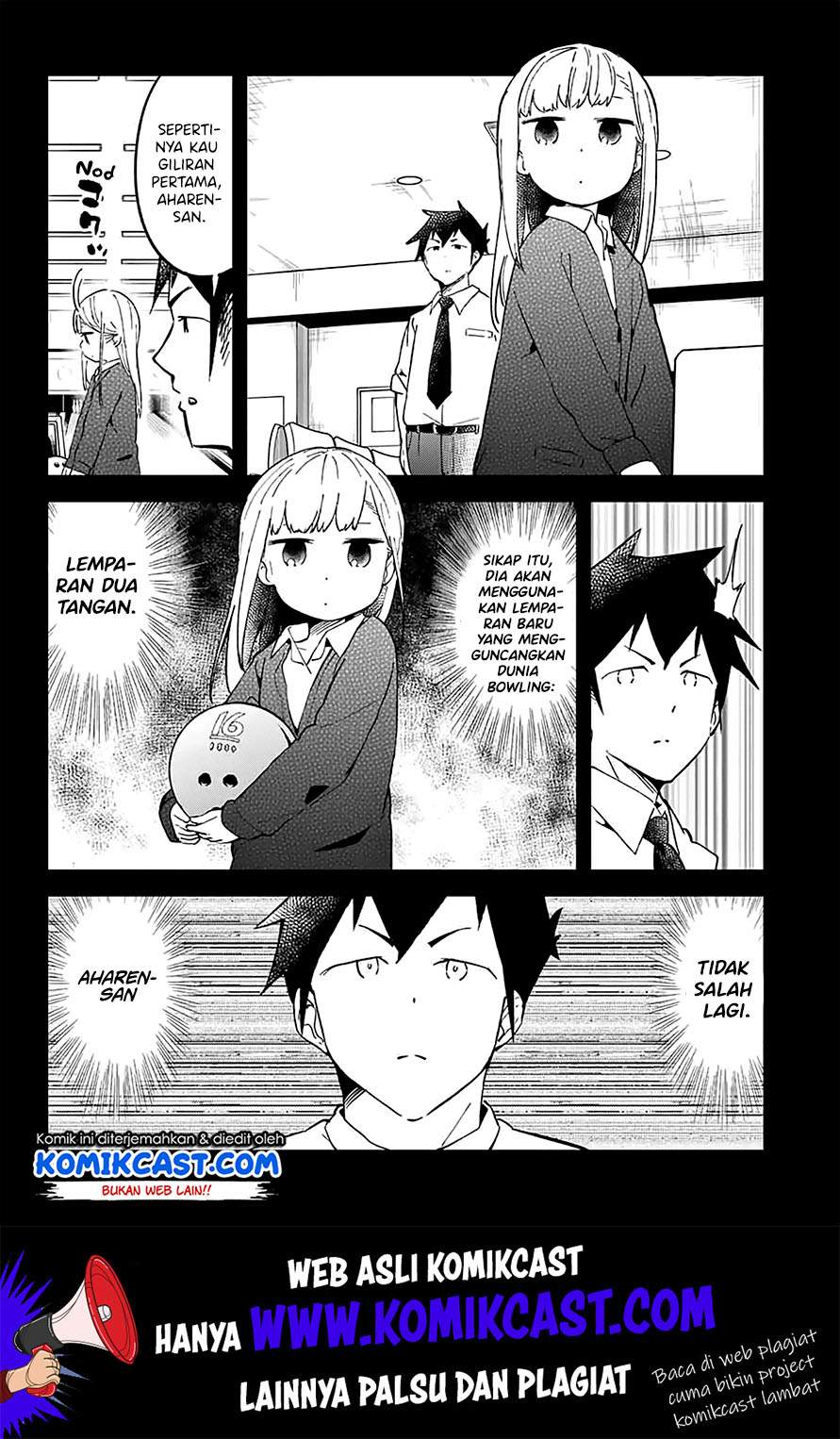 Aharen-san wa Hakarenai Chapter 25.5 Bahasa Indonesia