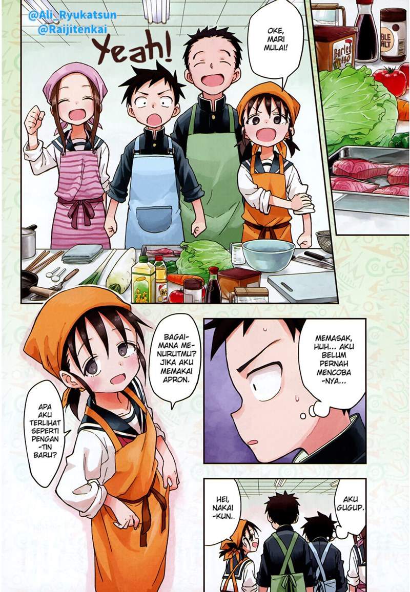 Karakai Jouzu no Takagi-san Chapter 140 Bahasa Indonesia