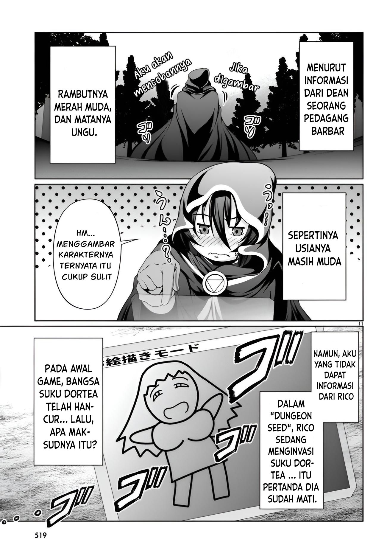 Tensei Inja Wa Hokusoemu Chapter 10 Bahasa Indonesia