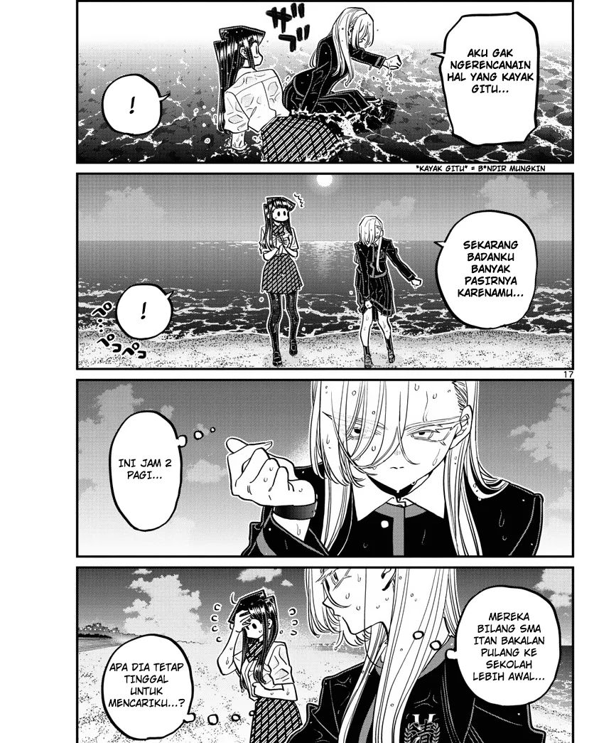 Komi-san wa Komyushou Desu. Chapter 388 Bahasa Indonesia