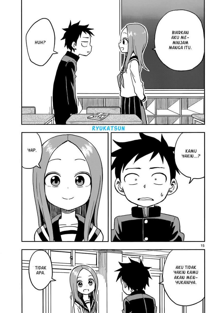 Karakai Jouzu no Takagi-san Chapter 104 Bahasa Indonesia