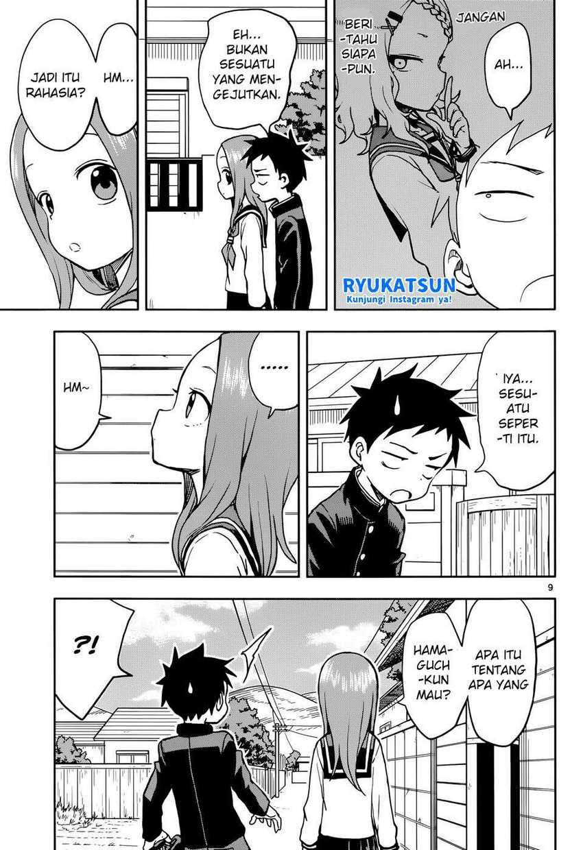 Karakai Jouzu no Takagi-san Chapter 118 Bahasa Indonesia