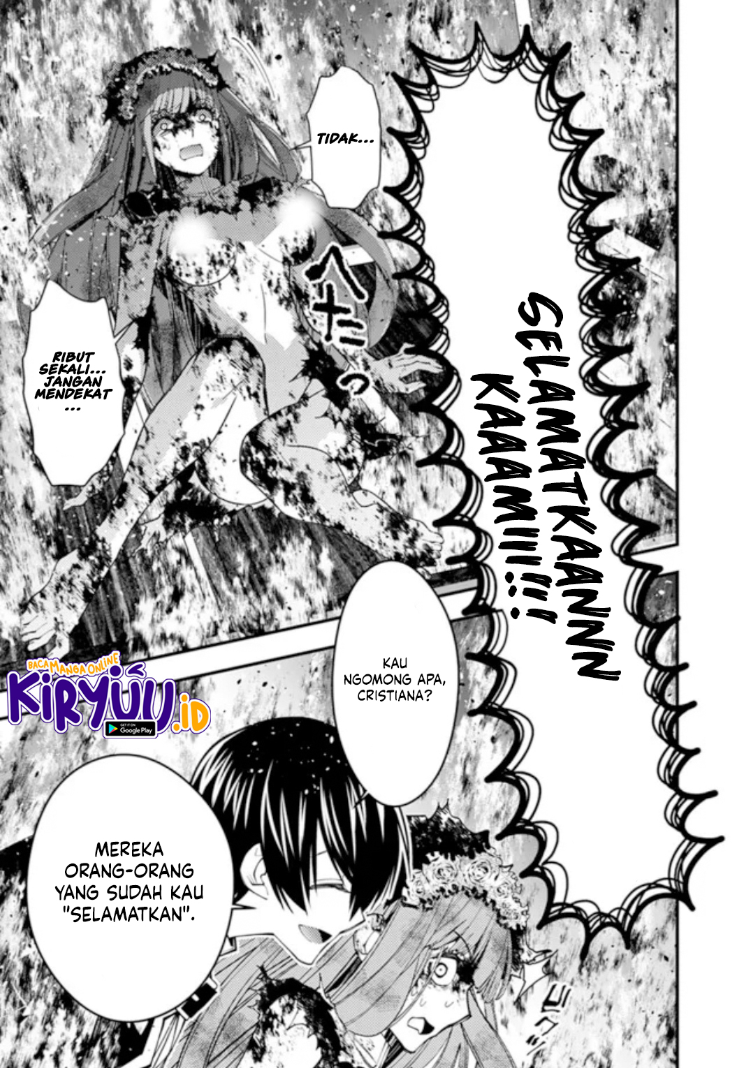 Fukushuu o Koinegau Saikyou Yuusha wa, Yami no Chikara de Senmetsu Musou Suru Chapter 65 Bahasa Indonesia