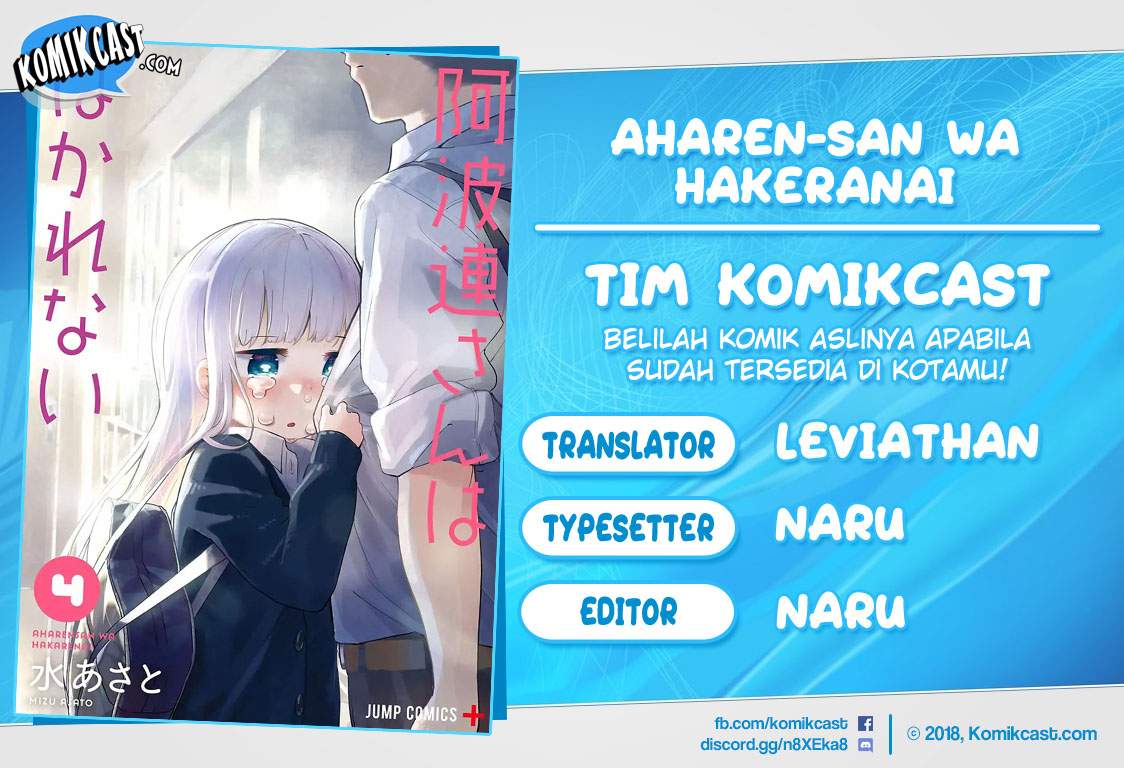 Aharen-san wa Hakarenai Chapter 44 Bahasa Indonesia