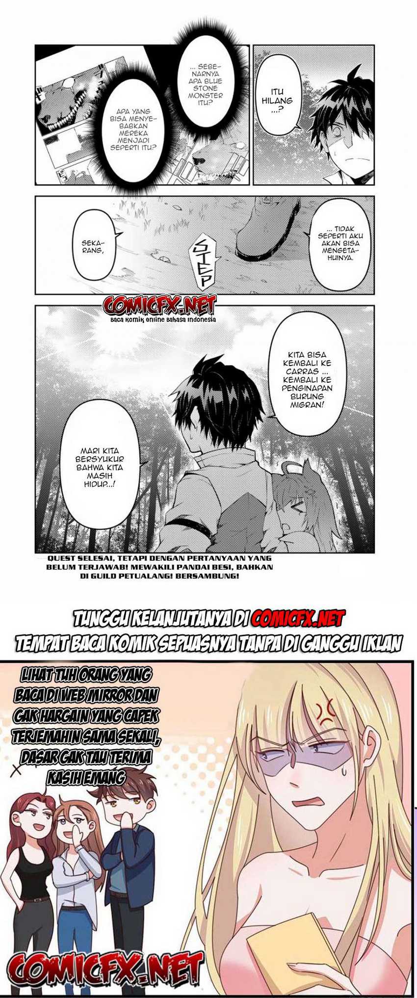 The Weakest Occupation “Blacksmith,” but It’s Actually the Strongest Chapter 28 Bahasa Indonesia