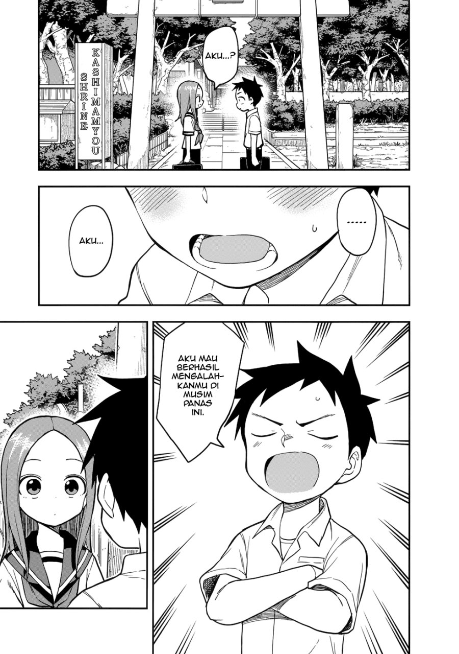 Karakai Jouzu no Takagi-san Chapter 161.5 Bahasa Indonesia