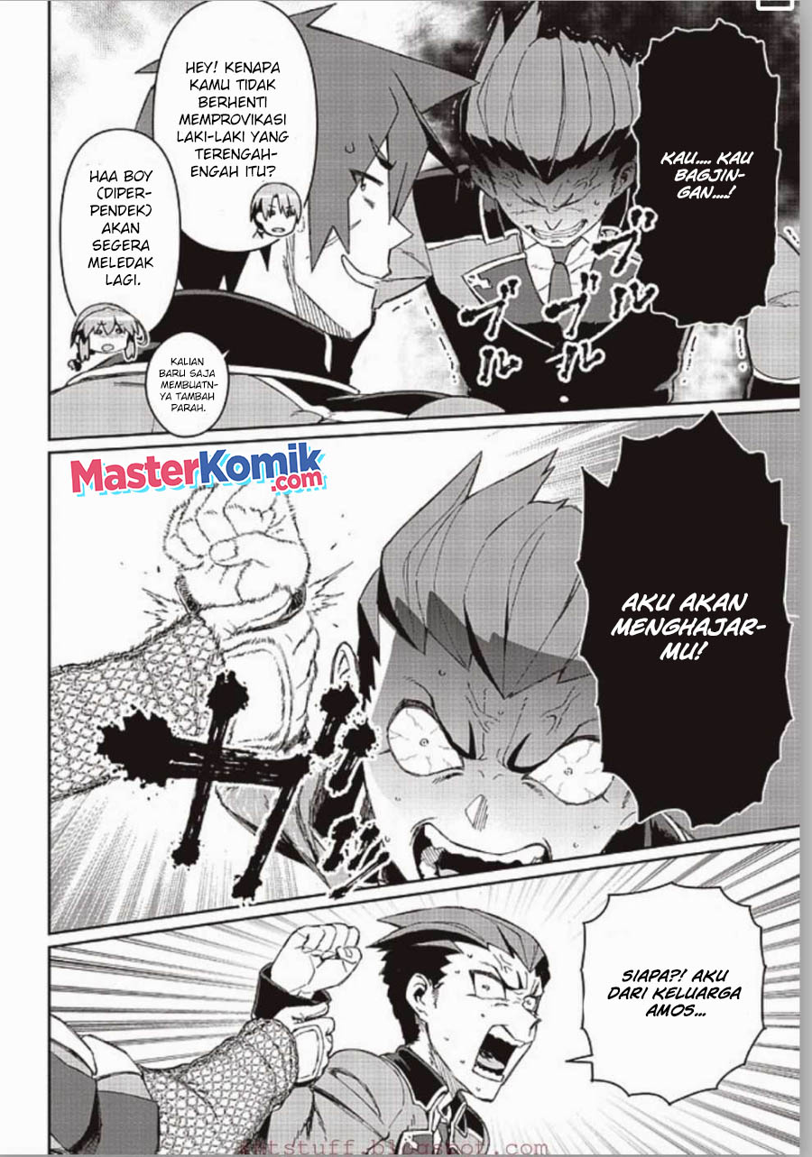 Daikenja no Manadeshi: Bougyo Mahou no Susume Chapter 08.2 Bahasa Indonesia