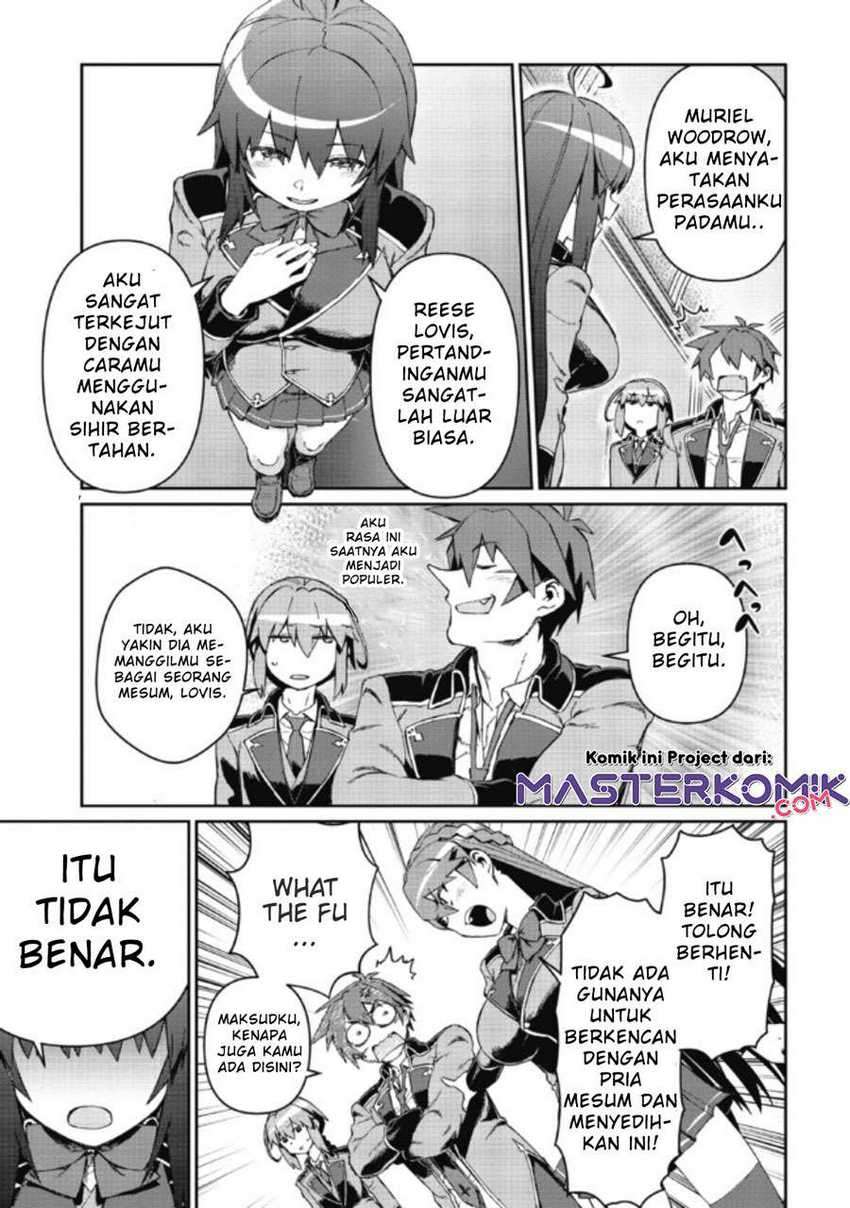 Daikenja no Manadeshi: Bougyo Mahou no Susume Chapter 7.1 Bahasa Indonesia