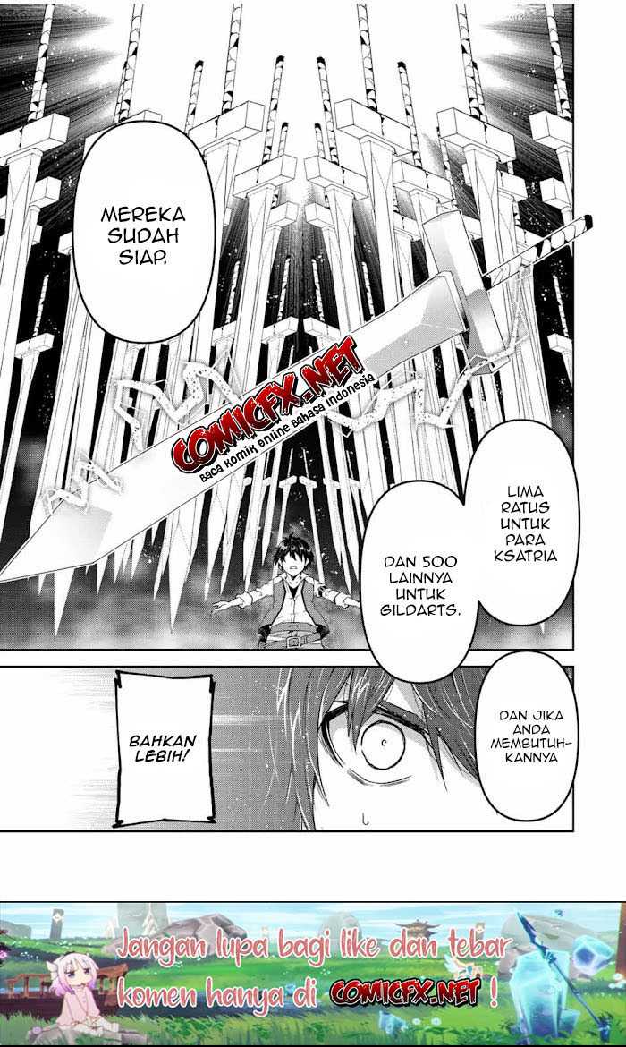 The Weakest Occupation “Blacksmith,” but It’s Actually the Strongest Chapter 50 Bahasa Indonesia