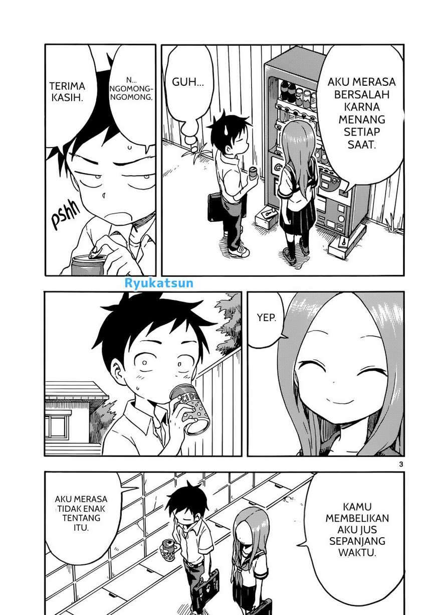 Karakai Jouzu no Takagi-san Chapter 90 Bahasa Indonesia