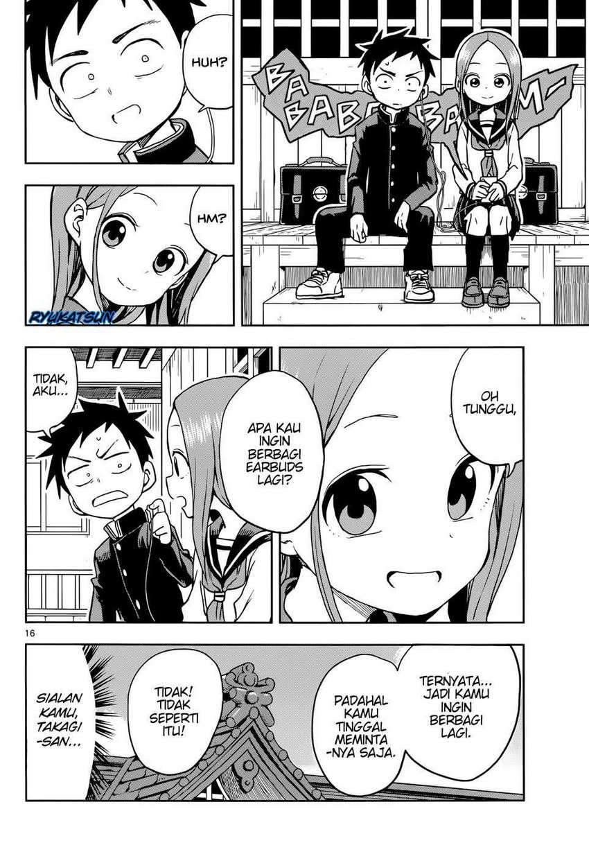 Karakai Jouzu no Takagi-san Chapter 113 Bahasa Indonesia