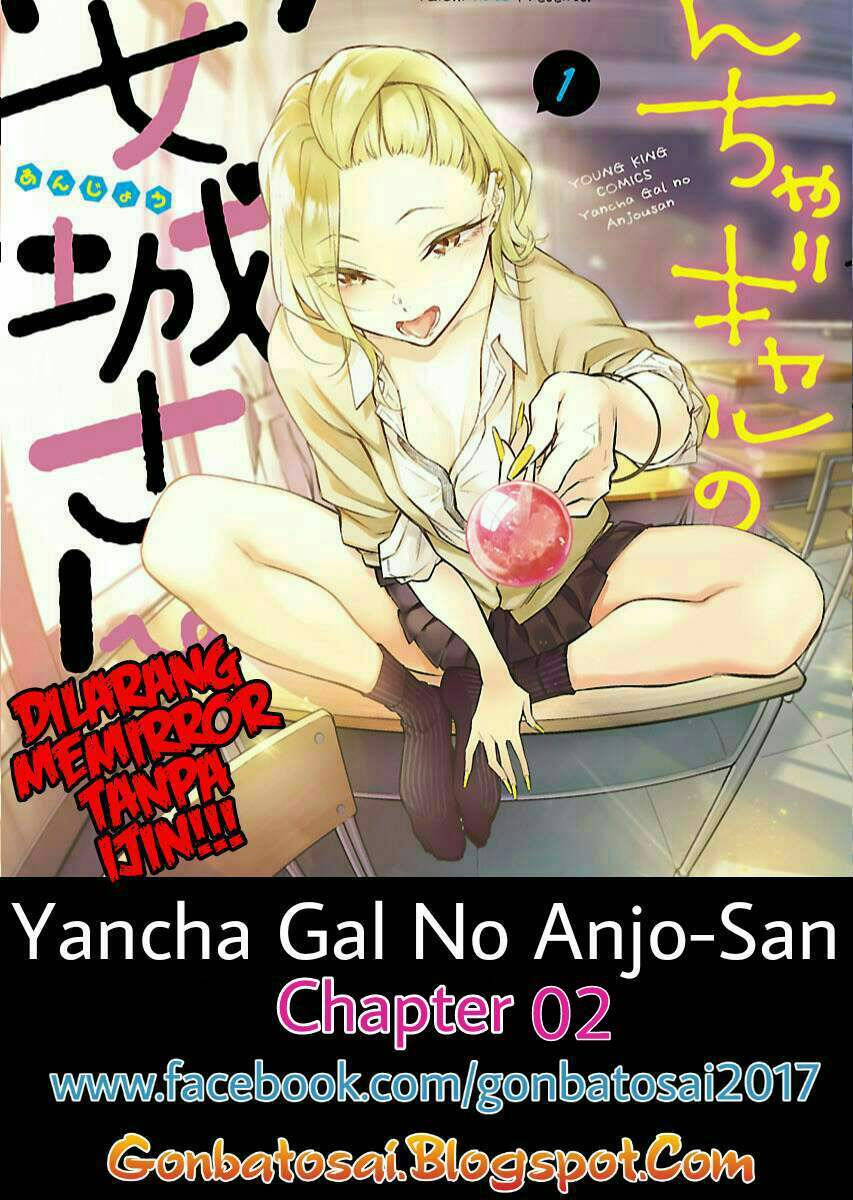 Yancha Gal no Anjou-san Chapter 02 Bahasa Indonesia