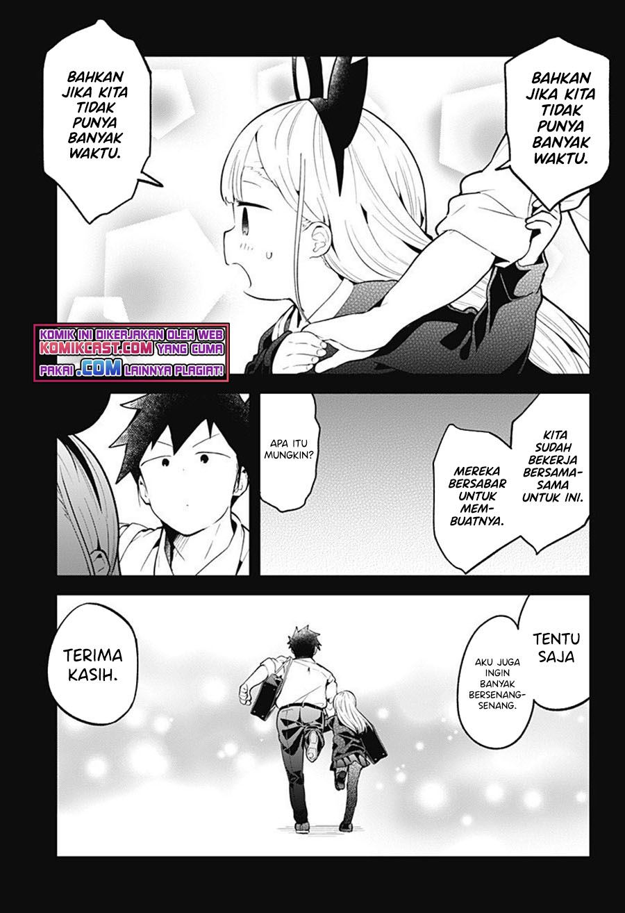 Aharen-san wa Hakarenai Chapter 98 Bahasa Indonesia