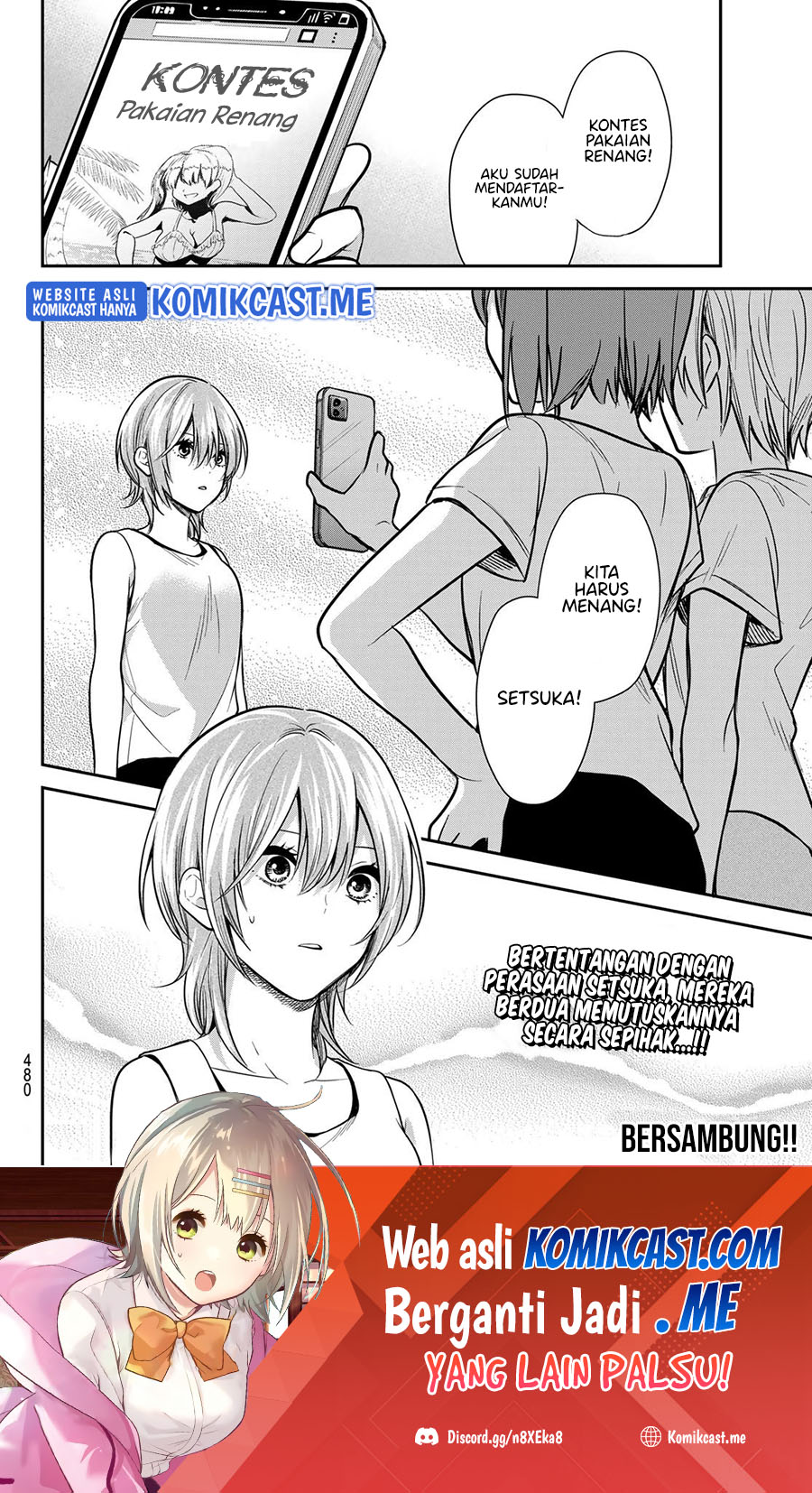 Kimi ga Megami Nara Ii no ni Chapter 22 Bahasa Indonesia