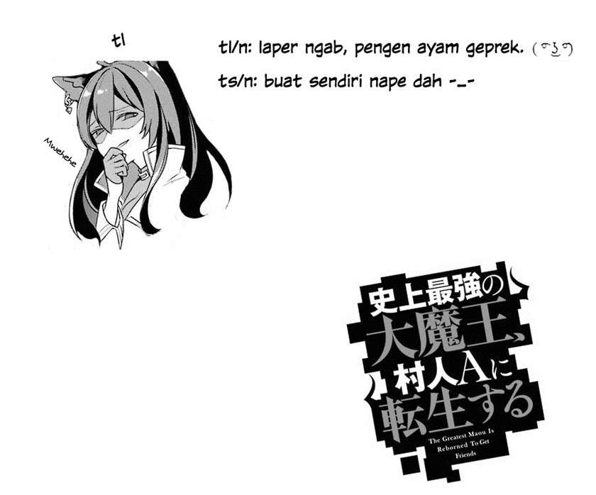 Shijou Saikyou no Daimaou, Murabito A ni Tensei suru Chapter 11 Bahasa Indonesia