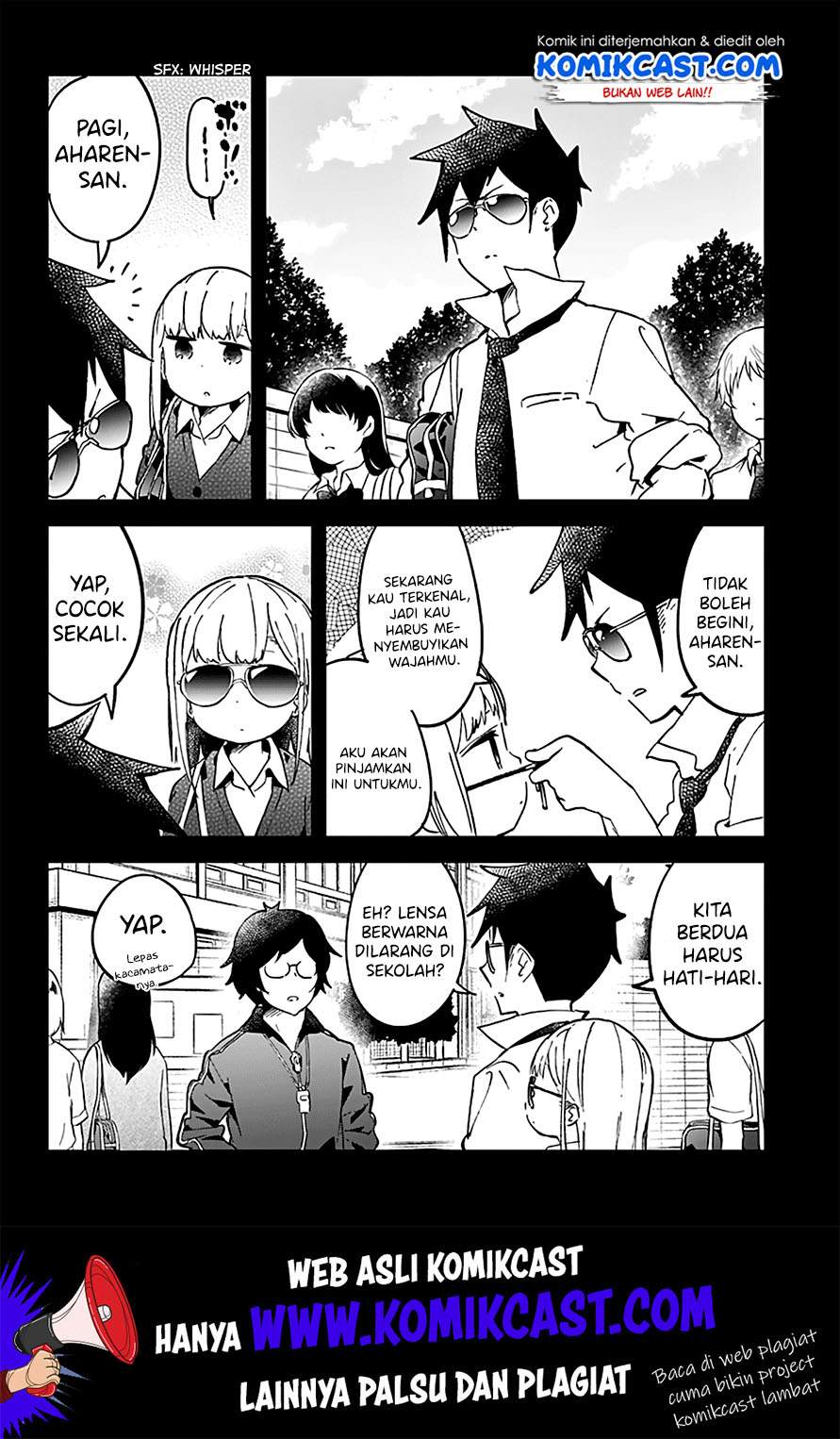 Aharen-san wa Hakarenai Chapter 19 Bahasa Indonesia