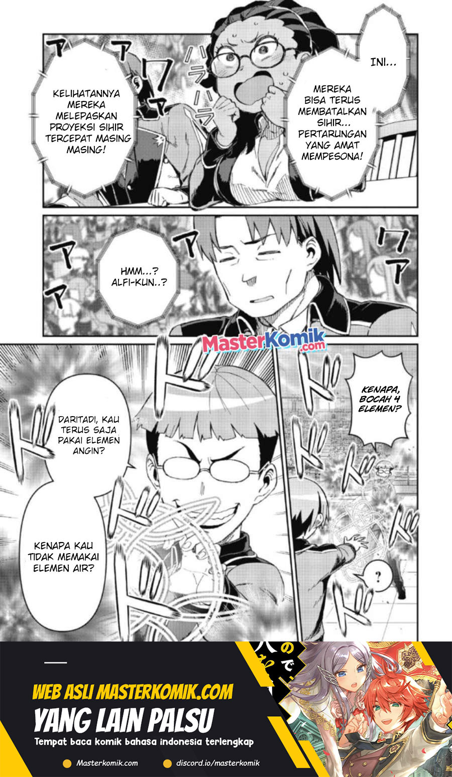 Daikenja no Manadeshi: Bougyo Mahou no Susume Chapter 09 Bahasa Indonesia